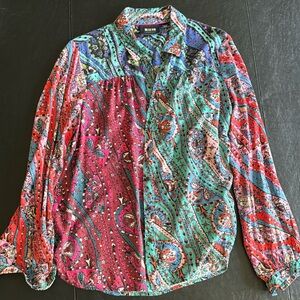 Maeve by Anthropologie but town down blouse